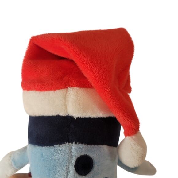 Bluey Plush Stuffed Animal 10" Christmas Santa Hat Holiday Toy Christmas Plushie - Picture 5 of 11